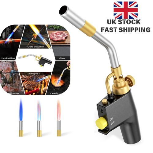 Mapp gas torch kit with - torch,