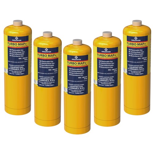 Mapp gas cylinders 453g - 5x,