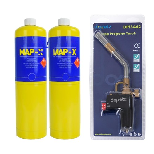 Fire blow torch - and, mapp-x